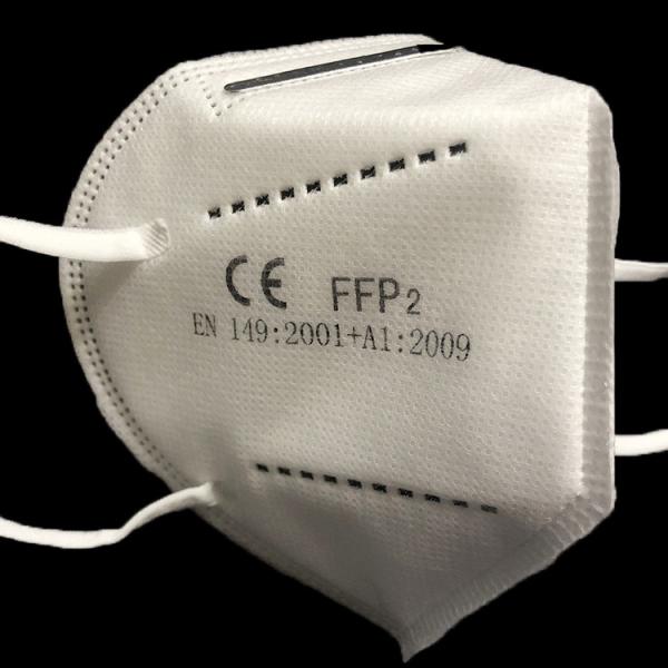 Anti Pollution Kn95 Ffp2 Face Mask Dustproof CE FDA Standard High Breathable