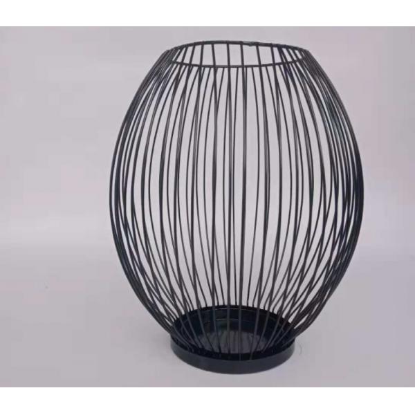 Golden Rustproof H15.5cm Metal Candle Holders