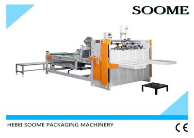 Box Folder Gluer Machine Manual Operation 2600mm Packaging Alkali Resistant