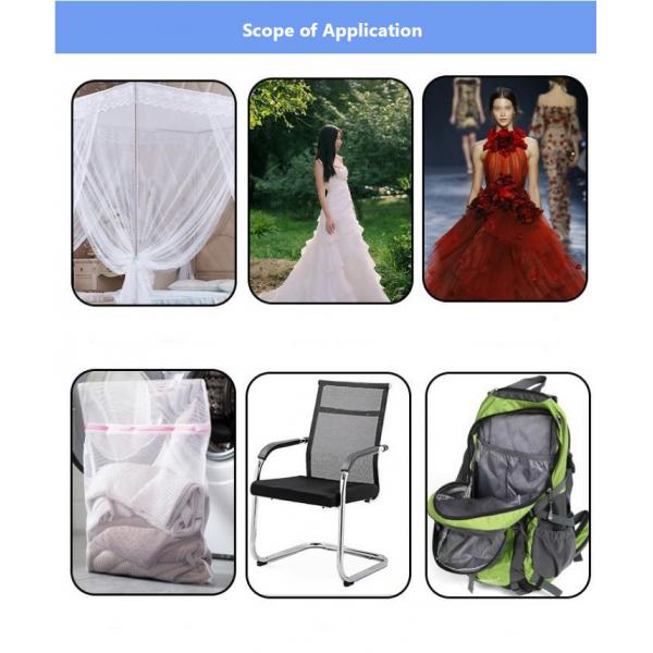 50D Mesh Fabric - Polyester Breathable Net Cloth for Sportswear, Bags & DIY