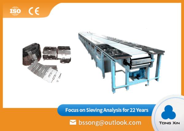 Small Cleated Belt Chain Conveyor Stainless Steel Plate Chain Conveyor