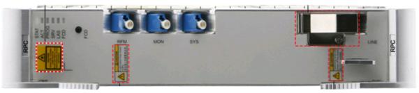 OptiX OSN 9800 TN97RPC Extended C band backward Raman processing board-- OSN9800 UPS