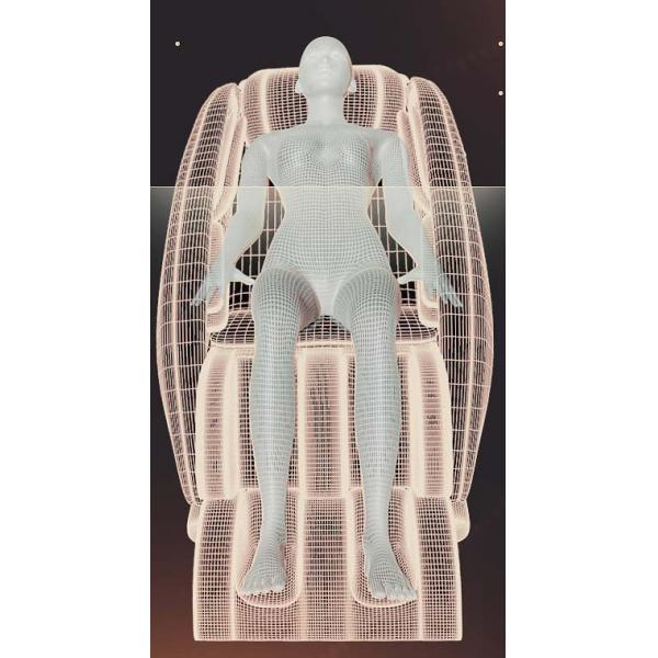 3D Body Detection Relax Massage Chairs Bionic recliner and massage chair ISO9001