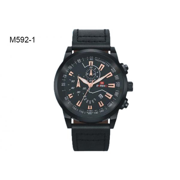 Analog Casual Men's Quartz Watch Big Dial Calendar for Business Work School Outdoor M592