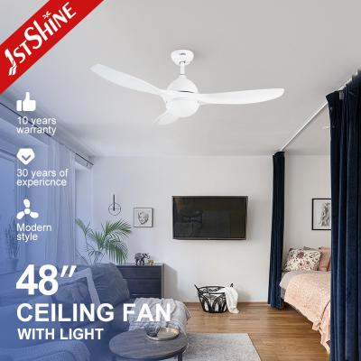 Fã de teto interno moderno de 48 polegadas com luz do diodo emissor de luz do brilho de 3 CLR