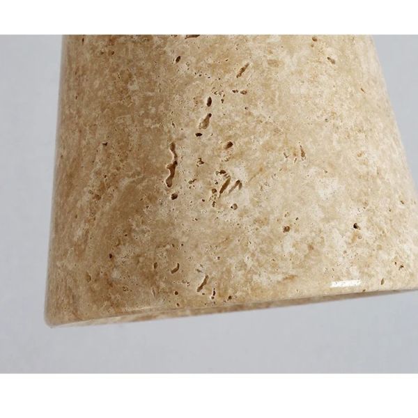 Wabi Sabi Pendant Light Designer Retro Stone Light Bedroom Bedside Dining Lights（WH-AP-676）