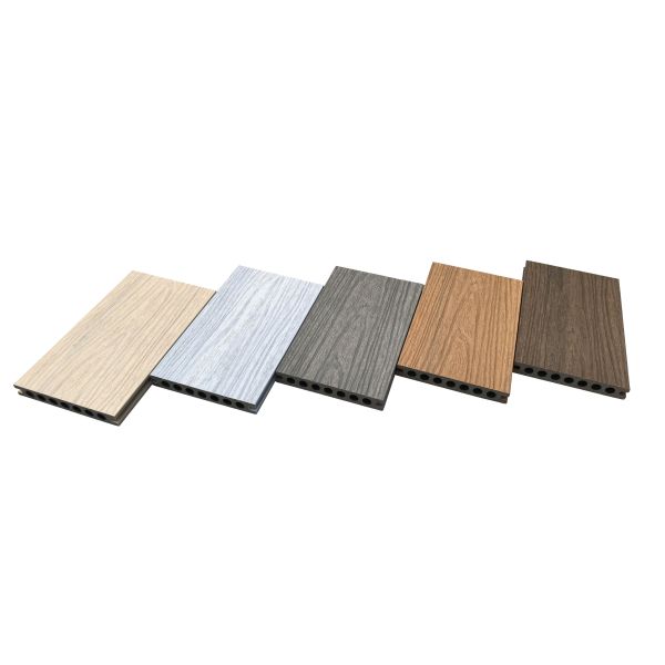 Wholesale Waterproof Swimming Pool Dual Color Coextrusion Wpc Wood Plastic Composite Decking