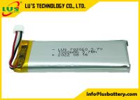 High Temperature Li Poly Battery 3.7V LP702060 1000mah Lithium Ion Battery For Car Tracker