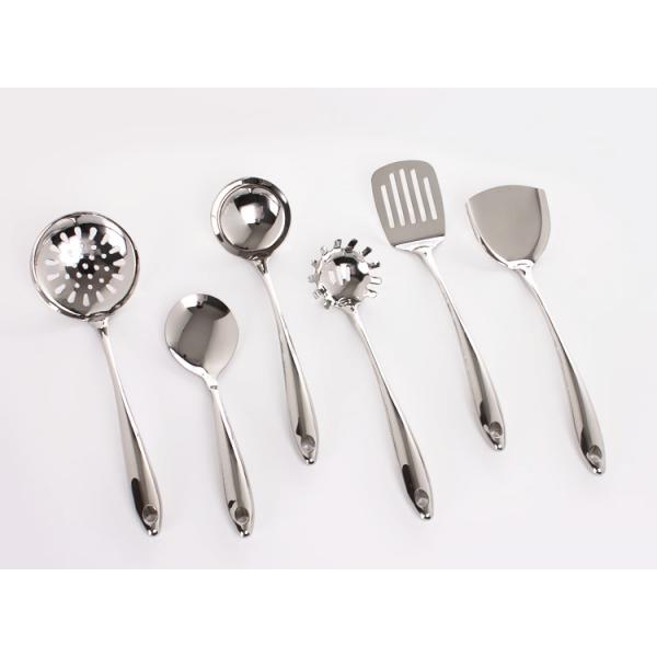 K02 Stainless Steel Kitchenware Set 6 pcs set Spatula Ladle Spoon set