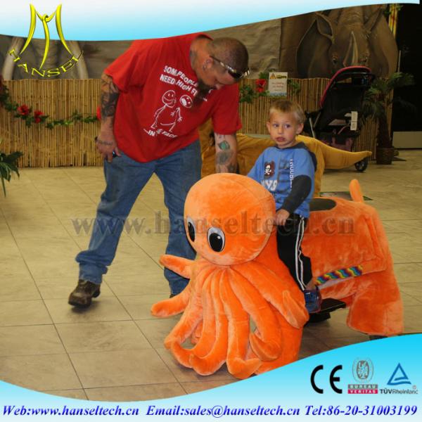 Hansel commercial kid rides luxury electric toy cars indoor game machine portable small merry go round carousel for sale