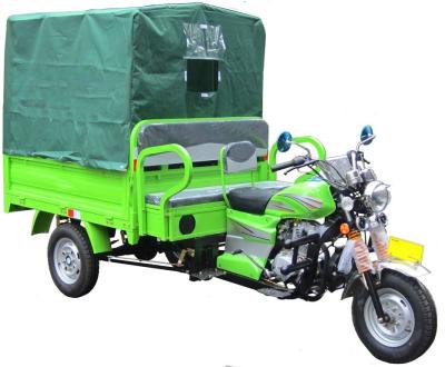 Open Body 3 Wheel Cargo Tricycle Motorized Driving Type Standard Size