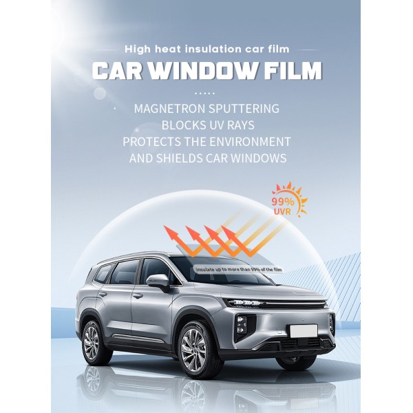 Heat Rejection Solar Window Tint Film Auto Nano Ceramic Solar Film For Car