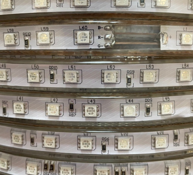 Manual Button Switch Mode 100M Room Festival Waterproof Led Strip Lights