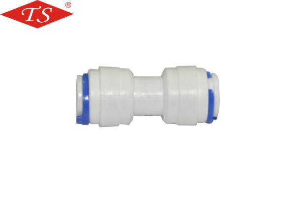 Straight Quick Connector Water Purifier Accessories K156 White Plastic Ro Water System Quick Fitting