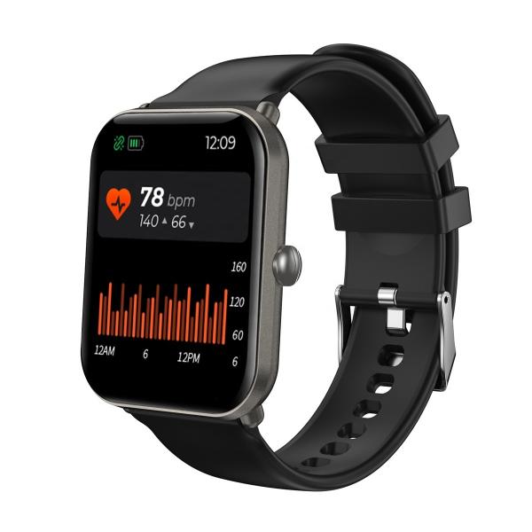 Magnetic Charging Smart Bracelet Wristband , M16 1.69'' TFT Square Health Bracelet Watch