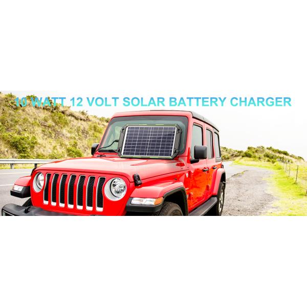 10 Вт 12 В водонепроницаемый солнечный зарядный аккумулятор для автомобиля лодка морской RV