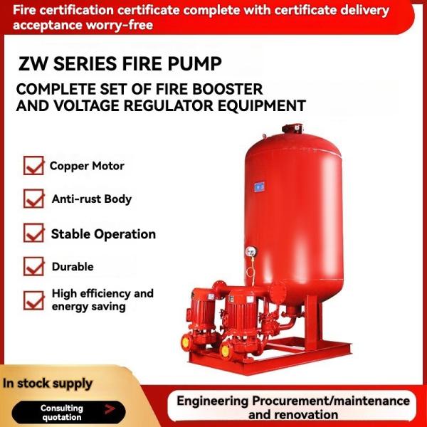 Hydrant Water Supply Pump with Fire Booster And Pressure Stabilization