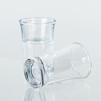 Luxury Mini Shot Glass Tequila Shot Glasses Spin Clear Shot Glass 30ml
