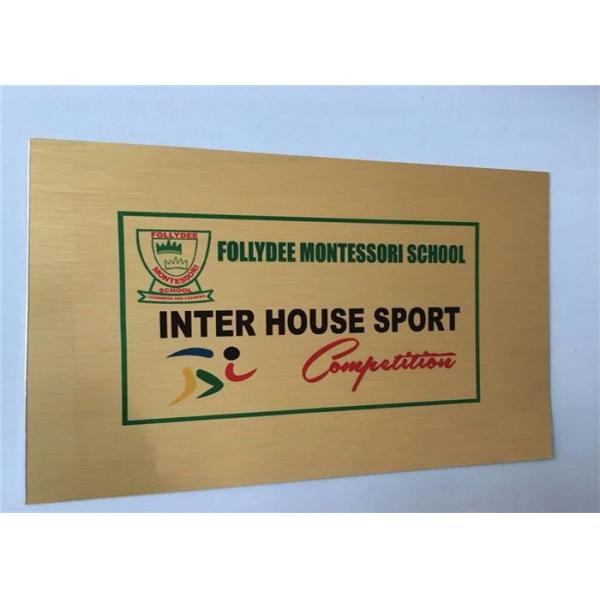 Brushed Sublimation Aluminum Sheets Eco - Friendly Vibrant Colors