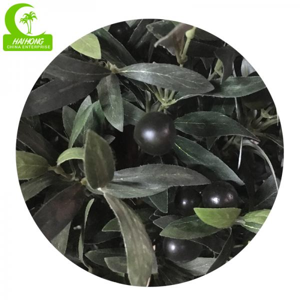 H160cm Artificial Potted Floor Plants , Silk Olive Tree Anti Aging