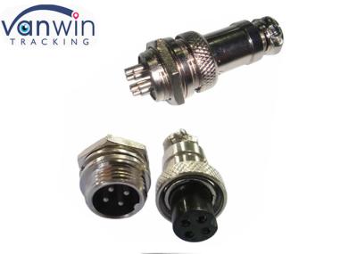 Conector macho/adaptador fêmeas da tomada 3pin 4pin 5pin 12pin da aviação para o sistema de vigilância do dvr