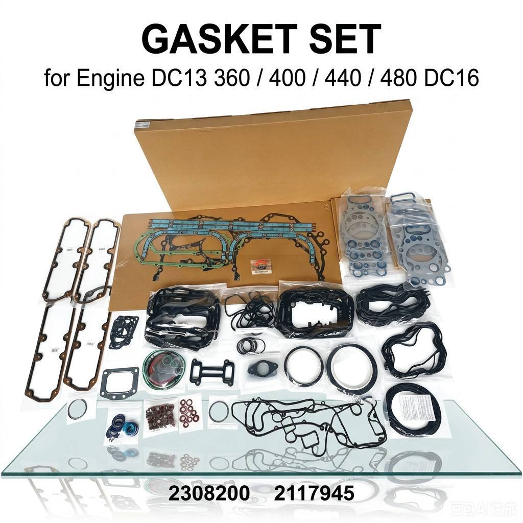 Engine Gasket Set 2308200 2117945 for  DC13 360 DC13 400 DC13 440 DC13 480 DC16 Engineering Machinery Parts