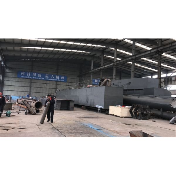 Diesel Jet Suction Dredger with 100cm Draught 5m Dredging Depth