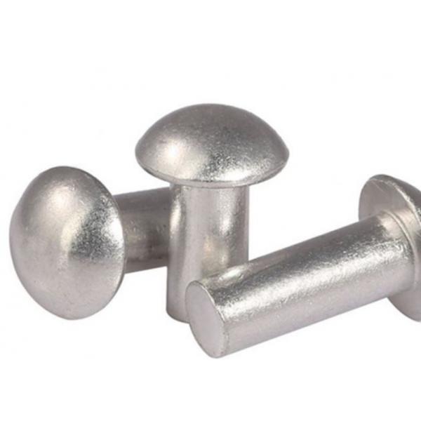 Stainless Steel 3/8 7/16 1/2 Flat head solid rivet custom SUS 304 SUS 316 Round head rivets