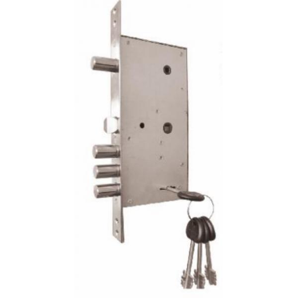 Steel Zamak Mortise Deadbolt Smart Lock GP Finish Cylinder Single Mortise Lock