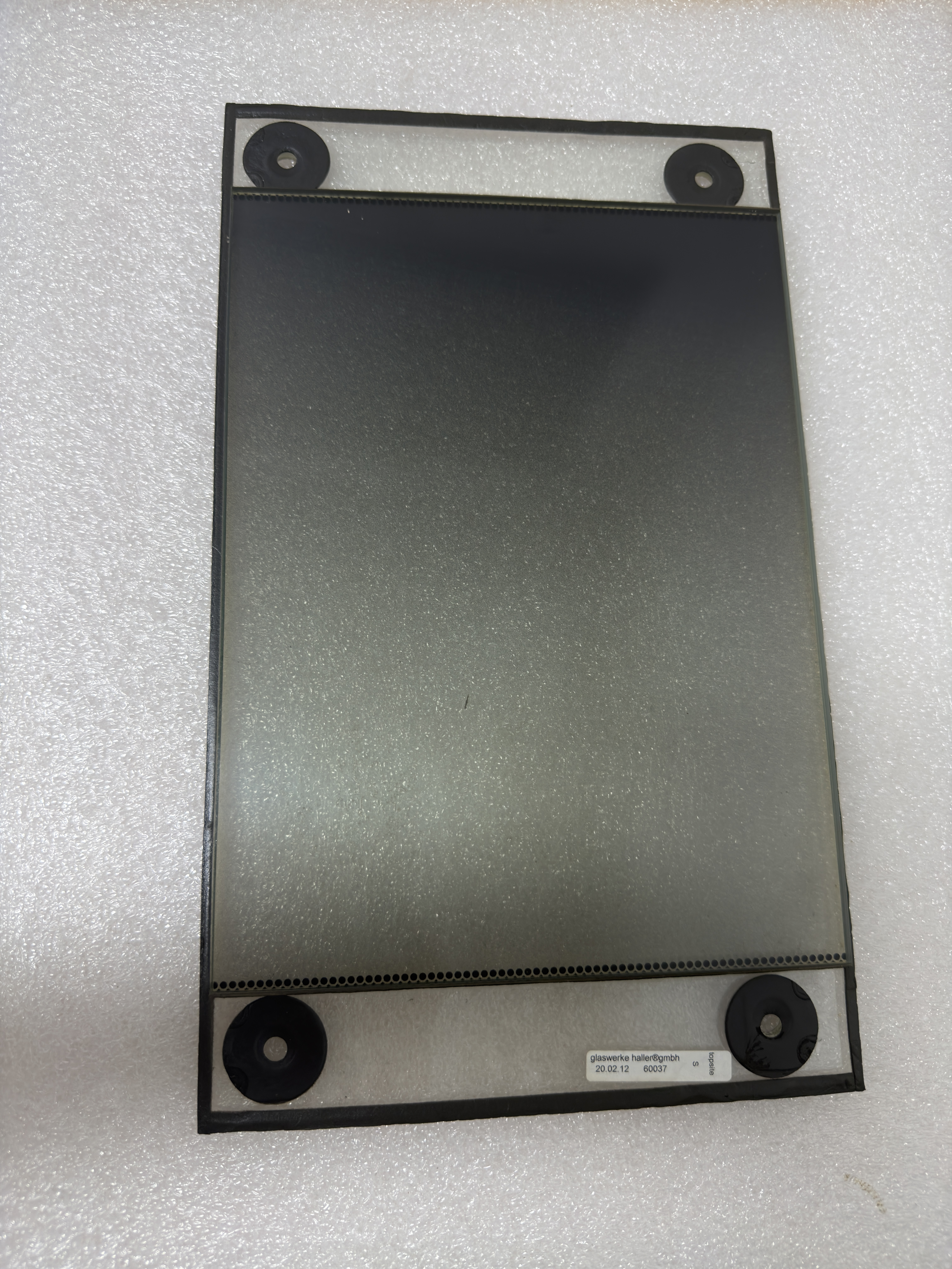 AT1750042303 ATM Machine Spare Parts Wincor Protective Screen Explosion-proof Glass12.1 01750042303