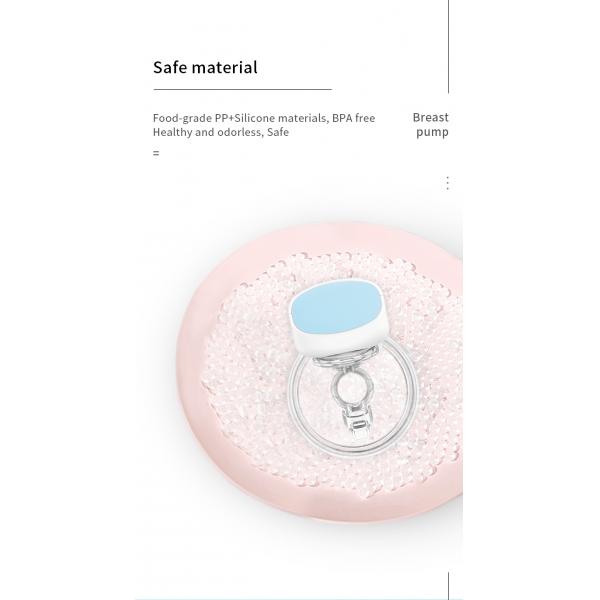 Latex Free Handsfree Electric Breast Pump Wearable Fast Charging Wireless Breast Pump