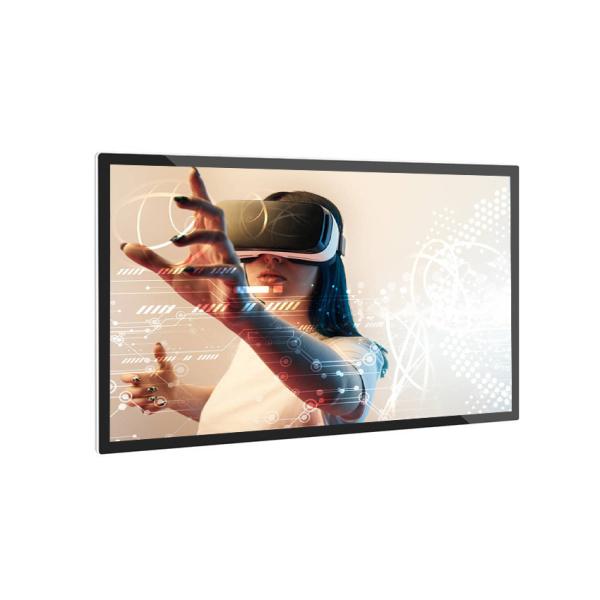 43 Inch Vertical Wall Mounted Digital Signage Touch Screens Indoor LCD