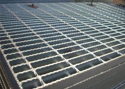 6mm Twisted Bar Galvanized Steel Gratings Anti Slip Drain Grid Cover