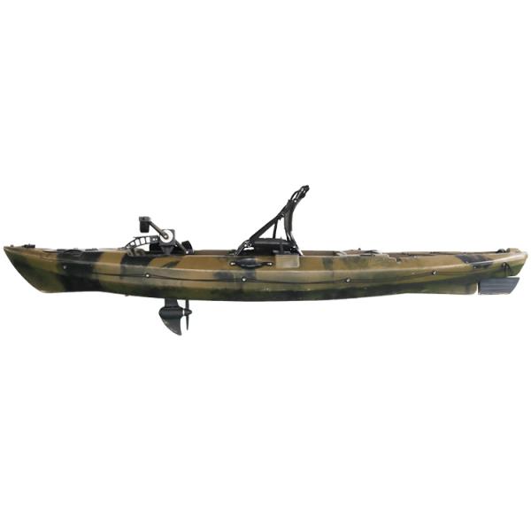 180kgs Capacity Fishing Pedal Kayak Single Seater Canoe Pedal Kayak