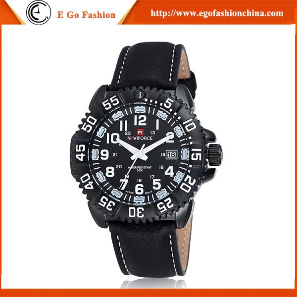 Naviforce Watch Army Watches Man Stainless 904102 LED Luminous Hands Watch Sport Watches