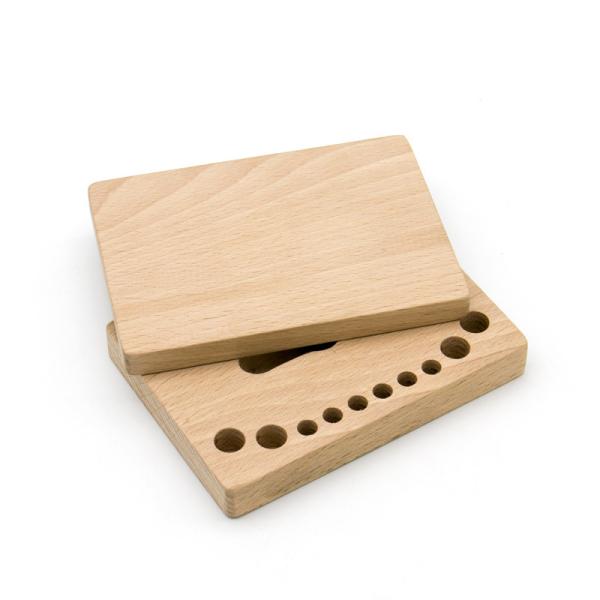 Wooden Baby Tooth Organizer Box Baby Teeth Collection Box Fairy Box Keepsake for Boys and Girls