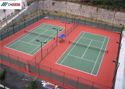 IAAF Badminton Court Rubber Flooring No Bubble Waterproof