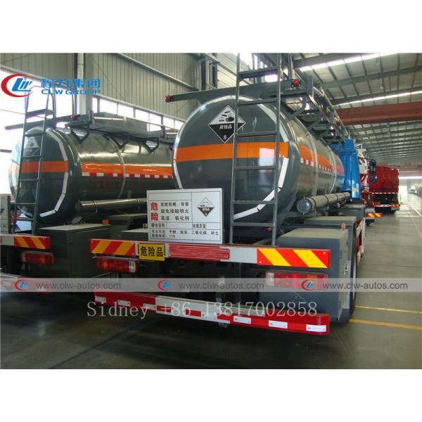 Euro 3 FAW 6x2 Chemical Transport Truck For Sulfuric Acid
