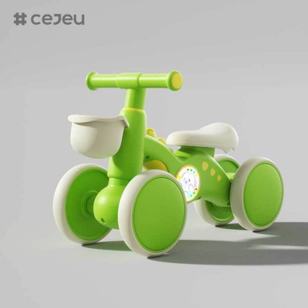 CJ-XGD-02 Customizable Toddler Twist Car 2-6Yrs - Pedal-Free 4-Wheel Scooter