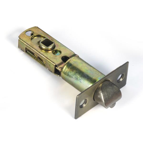 Цинковый сплав трубчатый рычаг Антикварный бронзовый дверной замок ручка набор Мортизаторный дверной замок