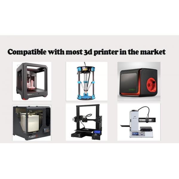 High Quality PETG 3D Printer Filament with 110℃ Temperature Resistance Good Toughness and High Hardness for 3D Printing