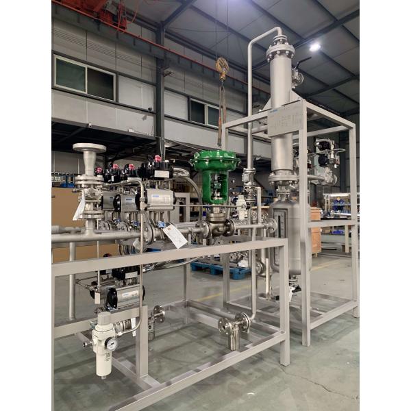 La resbalón de la válvula de vapor montó el equipo para los tubos de soldadura