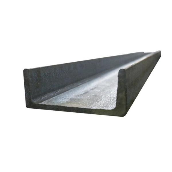 U Channel 41mm UPN 100 100mmx50mmx6mm Thick Hot-rolled Slotted Steel Channel for Construction Structural Applications