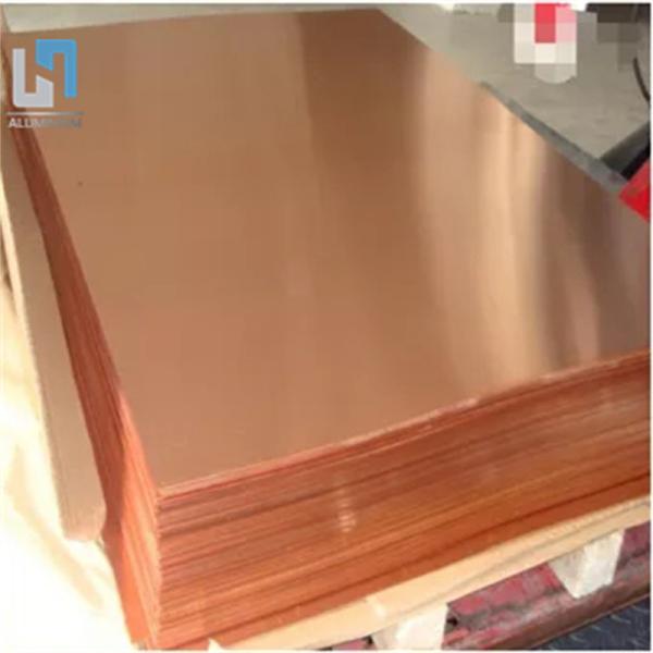 placas de metal 2mm de cobre de 0.5mm, folha do cobre c10100 para materiais Decorate