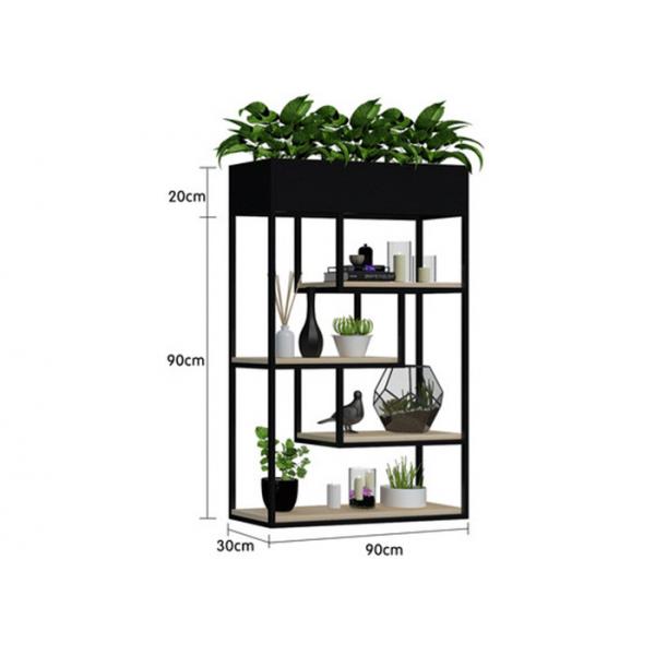 Чувствительная полка цветочного горшка балкона, сад металла заводов включает Мулти функциональную загородку в набор отложенных изменений