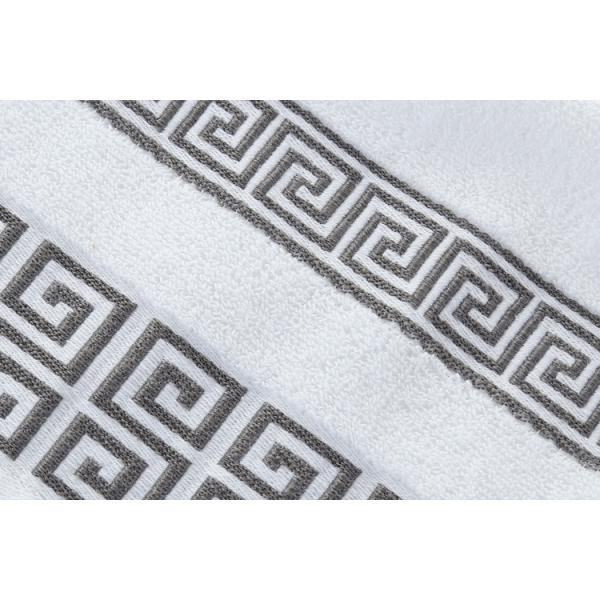 Hotel y hogar Rectángulo 32S Toalla de bordado de algodón Jacquard Conjunto de diseño personalizado