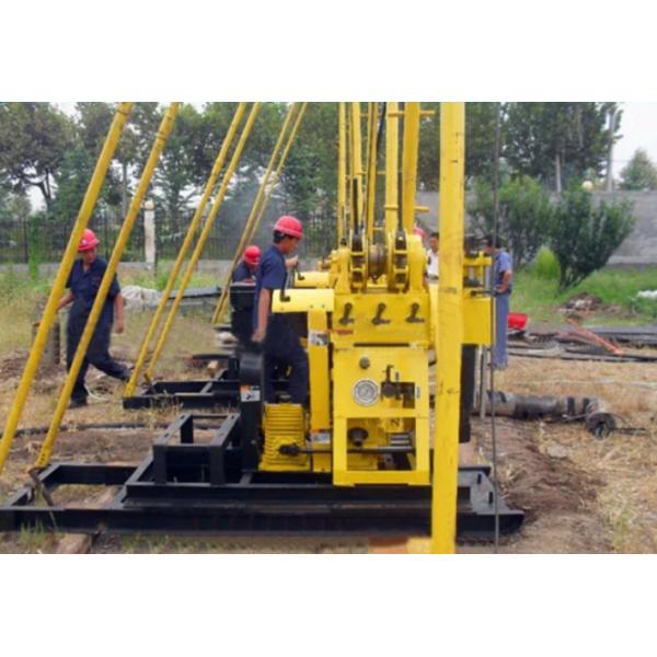 Portable Small Geological Borehole Drilling Machine Diesel Powered
