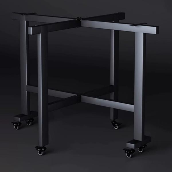 Folded Dining Table Space Saving Collapsible Drop Leaf Extension Desk with Wheels Foldable Dinner General Home Furniture