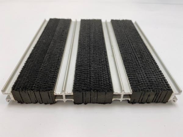 Black 2.5mm Aluminium Heavy Duty Entrance Carpet