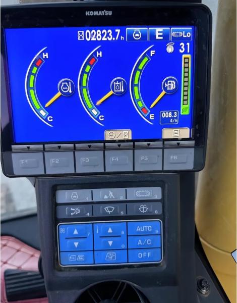 Komatsu PC200-8 Mini excavadora hidráulica anfibia Estructura compacta